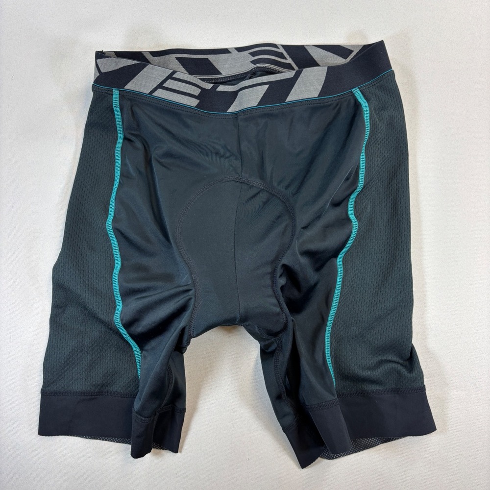 Yeti Cycles Padded Liner Shorts Mens Small Black MTB Mountain Bike Chamois
